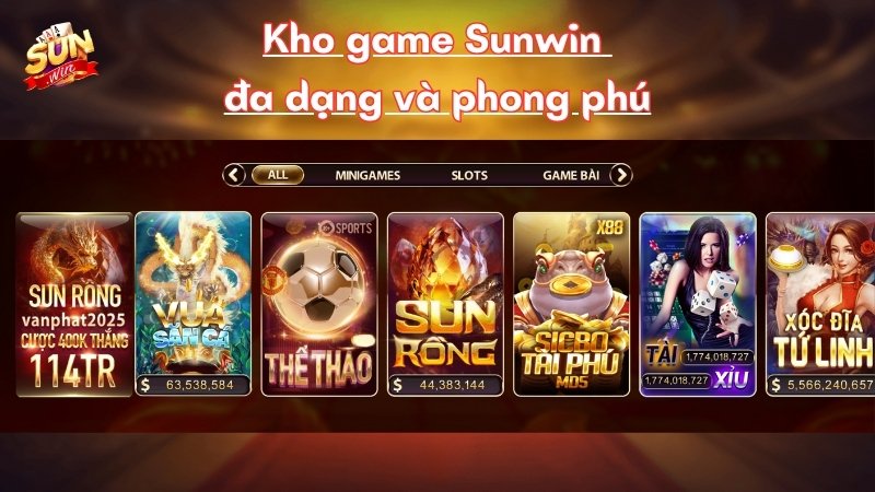 Kho game sunwin da dang